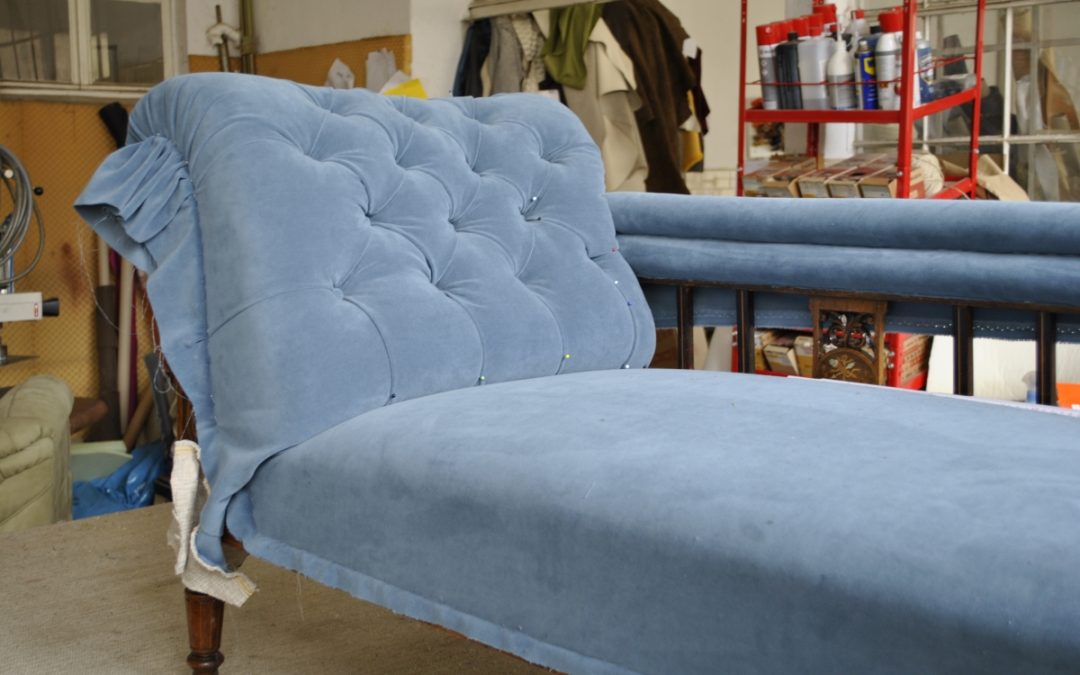 Antik in blau